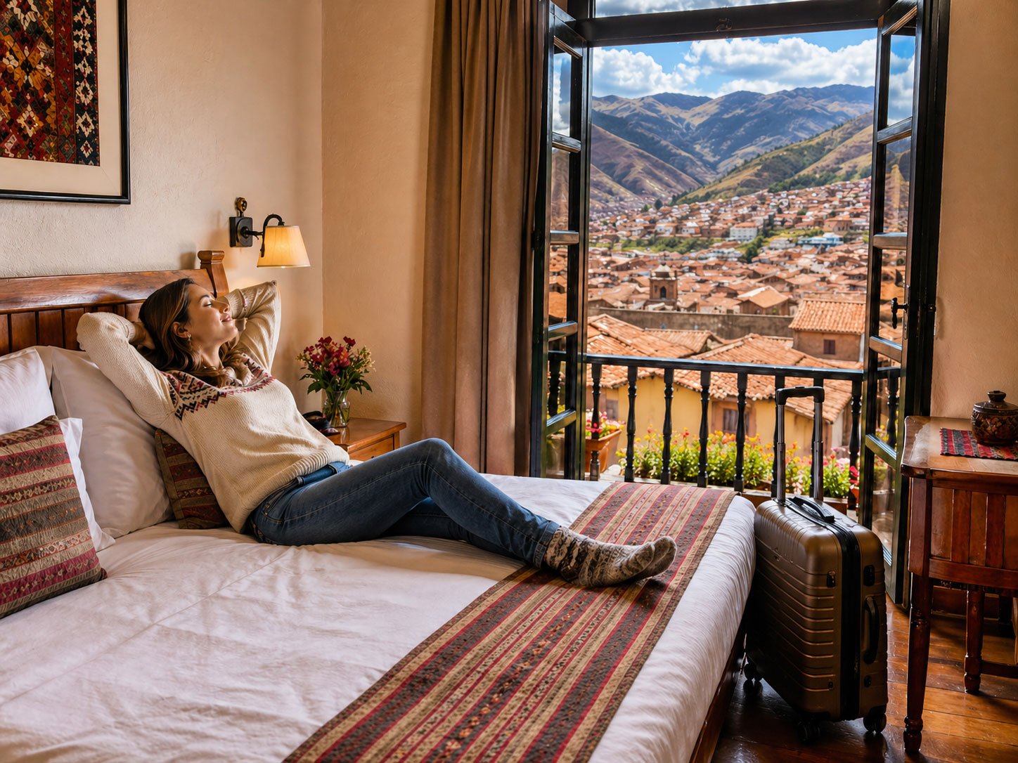 Que hacer en cusco  Descansa al llegar a tu alojamiento