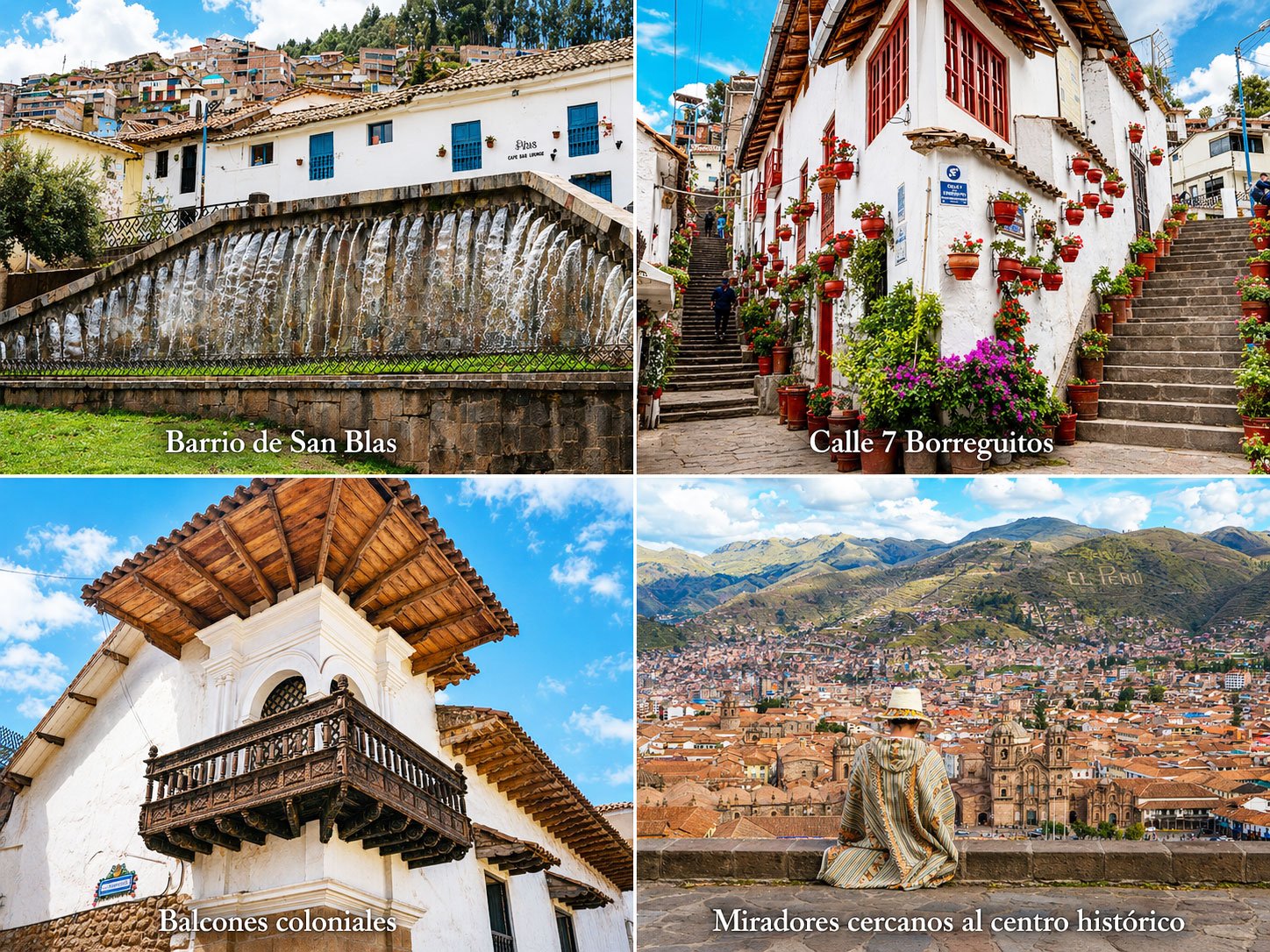Que hacer en Cusco  Toma fotos en calles bonitas del centro histórico
