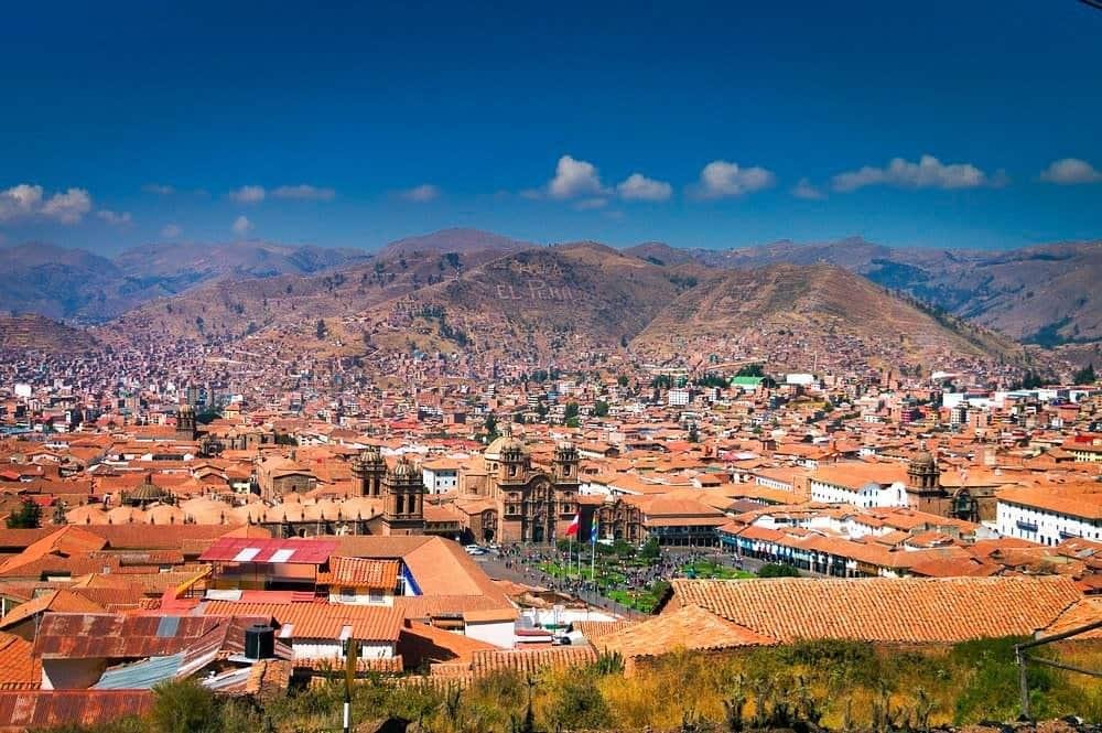 mirador san Cristóbal Cusco la plaza de armas