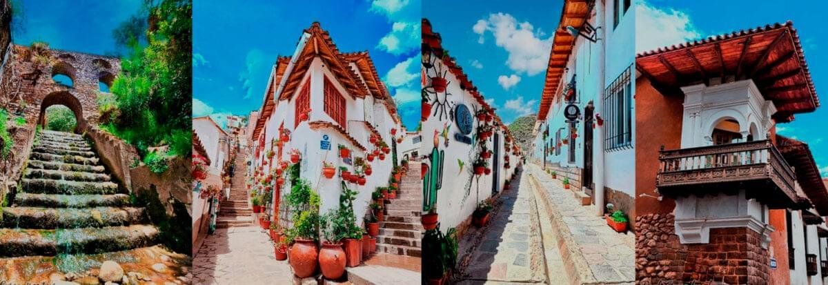 visita san blas con un free walking tour cusco