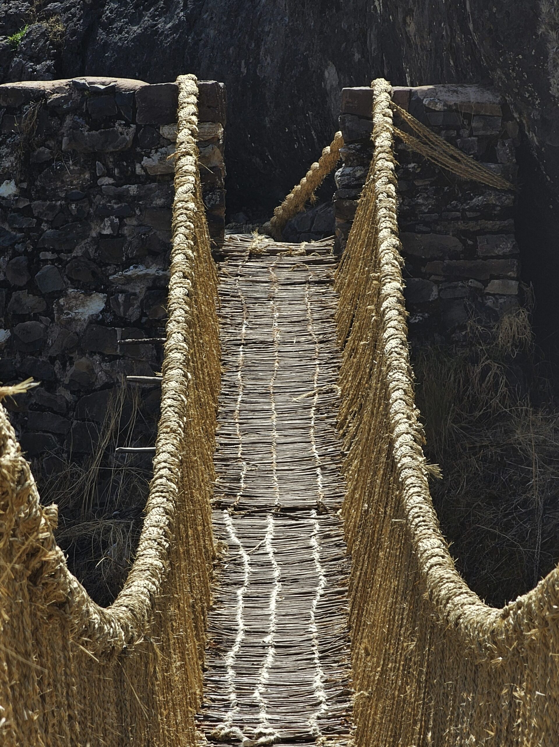 The Inca Bridge Qeswachaka Cusco
