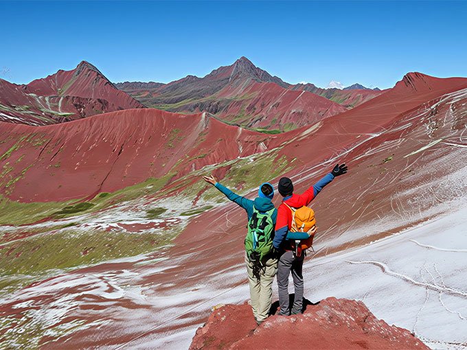 Tour Montaña de 7 colores + Valle Rojo